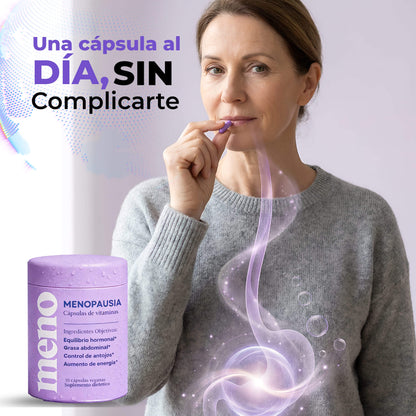 MENO® l Cápsulas Adelgazantes Menopausia
